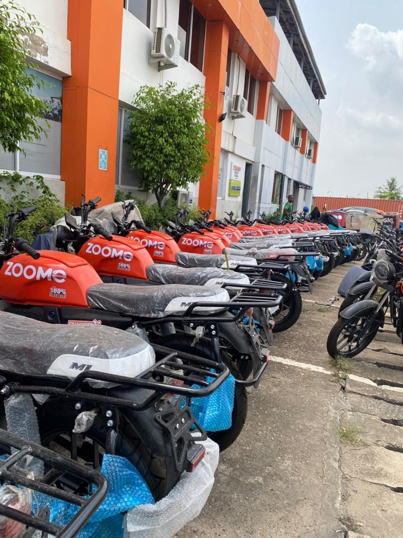 Fleet of ZOOMe electric motorcycles ready for deployment